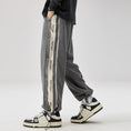 Load image into Gallery viewer, [Escaped Earth Series] ★Casual Pants★ 2color Bottoms Trousers Men's Unisex Men's Vertical Stripes Sports Style Simple
