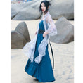 Load image into Gallery viewer, [Daiseiryusu Series] ★China style dress★ Hanging dress Plain Simple Long Length Original Blue Blue
