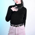 Load image into Gallery viewer, [Kokaisha --- Hanano Kei Series] ★Knit tops★ 7color Simple high neck Easy to match with elasticity
