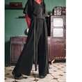 Load image into Gallery viewer, [Kokaisha --- Inkaku series]★China style pants★Bottoms Gaucho pants Original Black Black SML XL
