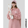 Load image into Gallery viewer, [Fujiiman Series]★Shirt★ 4color Tops Long Sleeve Shirt Unisex Men's Black Gray Pink Red
