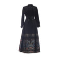 Load image into Gallery viewer, [Lou series]★China style skirt★Maki skirt bottoms Hanfu skirt black black long length
