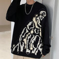 Load image into Gallery viewer, [Black Series] ★Sweater★ 3color knit tops Unisex Men's Switching Stylish Cool
