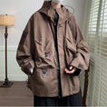 Load image into Gallery viewer, [HUICHUN Series]★Jacket★ 2color outerwear unisex men's large size black brown
