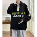 Load image into Gallery viewer, [ZUOFEILI series] ★Tops★ 4color sweatshirt unisex men's large size stand neck
