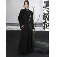 Load image into Gallery viewer, [Big Blue Dragon Series] ★Chinese style outerwear★ Blazer Lily of the Valley Rasha Embroidery Chinese Clothes Black Black
