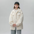 Load image into Gallery viewer, [Fujiman Series] ★Jacket★ 2color outerwear unisex men's corduroy casual black beige
