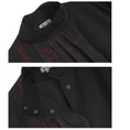 Load image into Gallery viewer, [Big Blue Dragon Series] ★China style coat★ Outer letter pattern black red cool easy to match print
