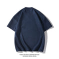 Load image into Gallery viewer, [BIGEMAN Series]★T-shirt★ Tops 2color Unisex Men's Large Size Navy Beige
