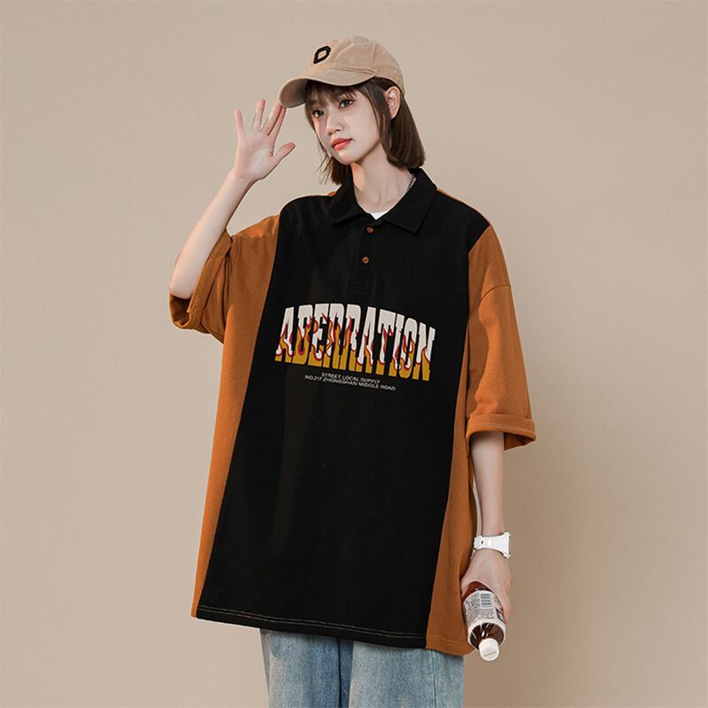 [GEBOXUAN Series]★POLO shirt★ 2color short sleeve tops unisex men's summer clothes fashion easy to match