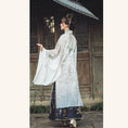 Load image into Gallery viewer, [Shimizu Kei Series] ★Maki Skirt★ 3color Blue or Red or White Chinese Style Skirt Pleated Skirt Hanfu
