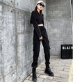 Load image into Gallery viewer, [MEITAO Series] ★Casual Pants★ Bottoms Black Autumn clothes Easy to match, slimming, stylish
