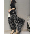 Load image into Gallery viewer, [NICHANG Series] ★Floral pattern skirt★ 3 lengths available Large size Moon Bottoms
