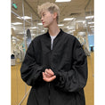 Load image into Gallery viewer, [BIGEMAN Series]★Jacket★ 2color Unisex Men's Large Size Simple Black Gray
