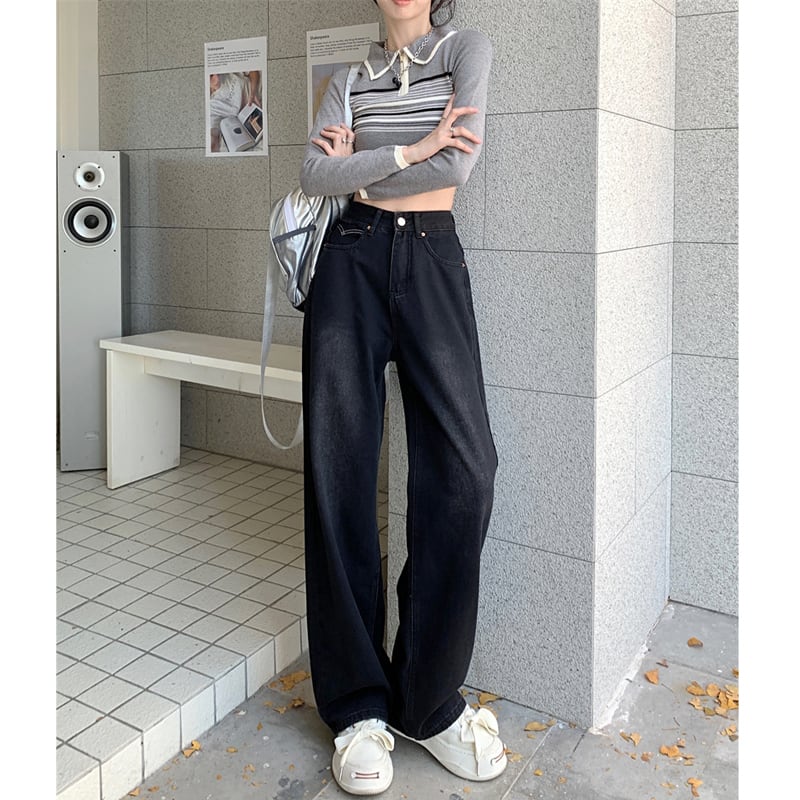 [XIAOZHAINI Series]★Denim Pants★ 2color Bottoms Trousers Ladies Fashion Stylish S M L XL