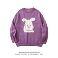 Load image into Gallery viewer, [Satoru Series]★Sweater★ 4color knit tops, brushed lining can be selected, unisex, men's rabbit, rabbit, cute
