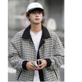 Load image into Gallery viewer, [BIGEMAN Series] ★Jacket that can be worn on both sides★ Cotton coat 2color outerwear plaid pattern winter clothes unisex men's large size
