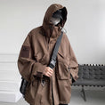 Load image into Gallery viewer, [HUICHUN Series]★Jacket★ 2color outerwear unisex men's large size black brown
