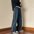 Load image into Gallery viewer, [Tiaota Series]★Denim Pants★ Bottoms Unisex Men's Trousers Blue Blue ML XL 2XL Casual
