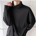 Load image into Gallery viewer, [Kouisha Series] ★Tops★ 2color Unisex Men's Simple Plain White Black White Black ML XL
