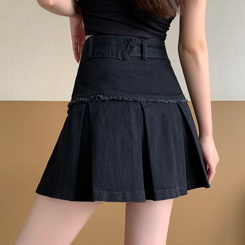 [DIANTOU series]★Skirt★ Mini skirt, denim skirt, bottoms, slimming, stylish, ladies