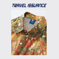 Gallery viewerに画像を読み込む, 【TRAVEL ISSUANCEシリーズ】★半袖シャツ★ 2color ハワイ アロハシャツ プリント 男女兼用 メンズ 海辺 旅行 撮影
