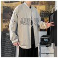 Load image into Gallery viewer, [HKHB Series]★Jacket★ 2color Stadium Jacket Outerwear Unisex Men's Large Size Black Gray
