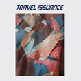 Gallery viewerに画像を読み込む, 【TRAVEL ISSUANCEシリーズ】★シャツ★ 男女兼用 プリント 油絵風 半袖トップス 夏 ブラウン M L XL 2XL
