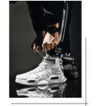 Load image into Gallery viewer, [Fufufu Series]★Shoes★ 2color Black or White Sports Shoes Sneakers Size 39-44 Futuristic Shoes Unisex Men's
