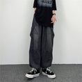 Load image into Gallery viewer, [MGJM Series]★Denim Pants★ 2color Pants Bottoms Unisex Men's Casual Street Blue Black
