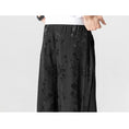 Load image into Gallery viewer, [JUNYI Series] ★Chinese-style pants★ 2 colors Gaucho pants, unisex, men's, black, white, large size
