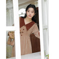 Load image into Gallery viewer, [CHIC Series]★Dress★ Faux Layered Corduroy Retro Ladies S M L XL
