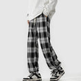 Load image into Gallery viewer, [GUIXIE Series] ★Casual Pants★ 2color Bottoms Trousers Unisex Men's Plaid Pattern Large Size Easy to Match
