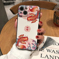 Load image into Gallery viewer, [YIKE series]★Mobile case★2color iPhone 13 13Pro 13ProMax iPhone 12 12Pro 12ProMax Carp pattern Crane pattern
