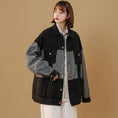 Load image into Gallery viewer, [CHAOMEICHEN Series] ★Jacket★ 2color outerwear unisex men's color scheme blue black blue black
