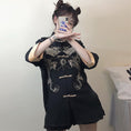 Load image into Gallery viewer, Chinese-style tops, outerwear, shirts, Chinese-style clothes, improved Tang clothes, everyday wear, black, black
