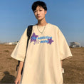 Gallery viewerに画像を読み込む, 【BIGEMANシリーズ】★Tシャツ★ 2color 半袖 トップス 男女兼用 メンズ 大きいサイズ 星柄 カジュアル
