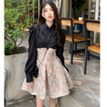 Load image into Gallery viewer, [KEKELI Series] ★China-style dress★ Changeover, short length, improved cheongsam dress, floral pattern, slimming appearance
