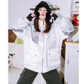 Load image into Gallery viewer, [Kokaisha---Shinkyo Series] ★China style coat★ Cotton coat Winter coat Black Black White
