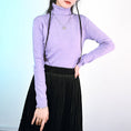 Load image into Gallery viewer, [Kokaisha --- Hanano Kei Series] ★Knit tops★ 7color Simple high neck Easy to match with elasticity
