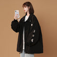 Load image into Gallery viewer, [Fujiiman Series] ★Jacket★ Outerwear 3 colors Koala on the sleeves Unisex Beige Black Gray
