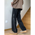 Load image into Gallery viewer, [BIGEMAN Series]★Casual Pants★ 2color Bottoms Trousers Unisex Men's Suede Black Coffee Color
