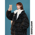 Load image into Gallery viewer, [Morimoto Series] ★Winter Coat★ 2color Thick Warm Unisex Men's Alphabet Black Green
