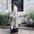 Load image into Gallery viewer, [Haruyama Mokugo Series] ★China style happi coat★ Long outerwear, thin improved Chinese clothing, loose, bamboo, everyday wear, Chinese clothing
