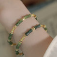 Load image into Gallery viewer, [SOME Series]★Bangle★ 2 Types Bamboo Bracelet Ladies Accessories Present Green Green
