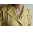 Load image into Gallery viewer, [KANSAI Series]★Necklace★ Collar Accessory Unisex Double Silver Cool
