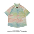 Load image into Gallery viewer, [HTTAOSUP Series]★Shirt★ 2color Tops Short Sleeve Shirt Tie-dyed SML LL Unisex Men's Aya
