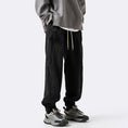 Load image into Gallery viewer, [PPG Series]★Casual pants★ 2color brushed lining bottoms pants unisex men's black coffee color
