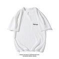 Load image into Gallery viewer, [BIGEMAN Series]★T-shirt★ Tops 2color Unisex Men's Large Size Simple Embroidery Black White
