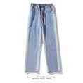 Load image into Gallery viewer, [BIGEMAN Series]★Denim pants★ 2color bottoms pants men's large size switching blue black
